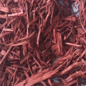 Colored Mulch: Red